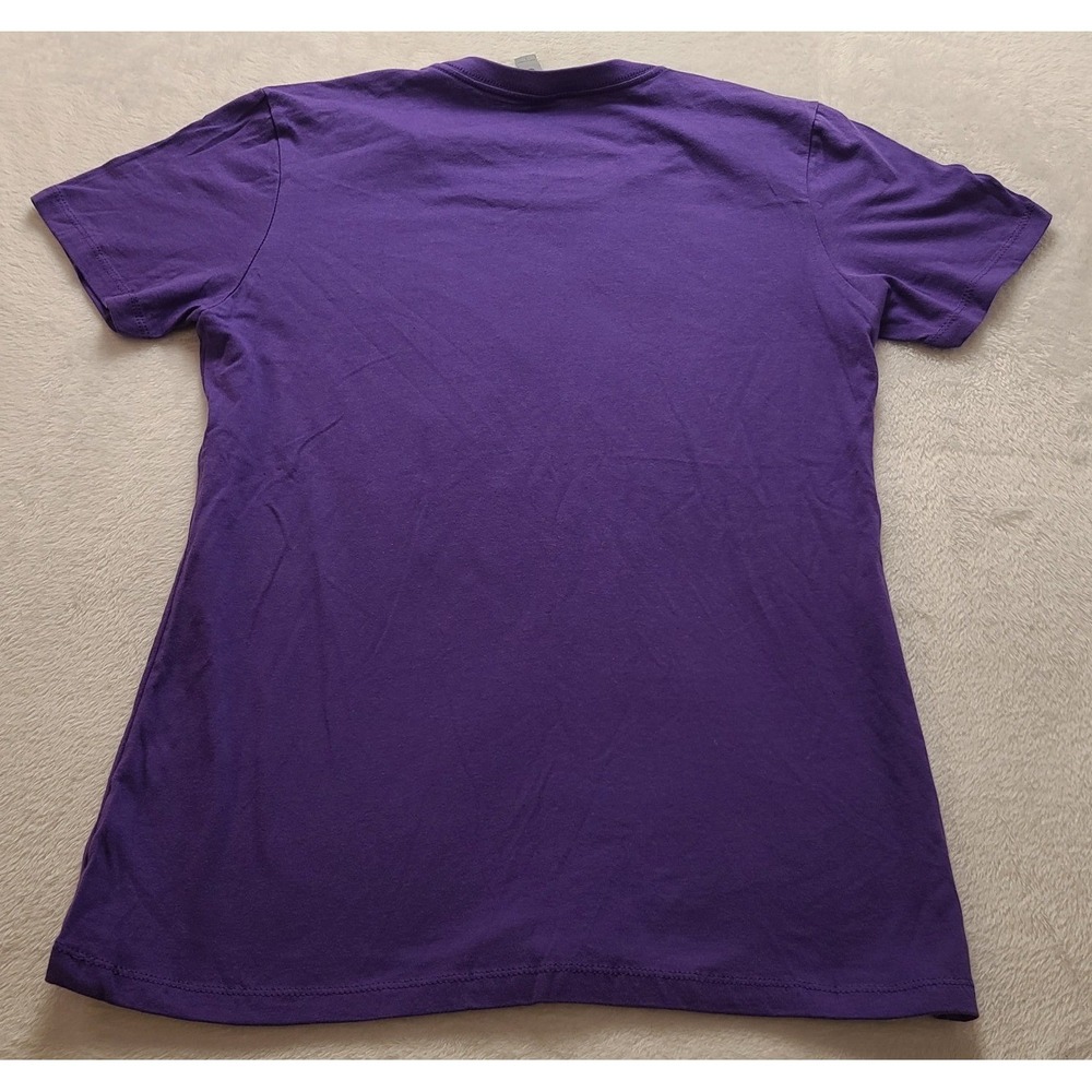 Doctor Who River Song Hello Sweetie Purple Graphic T-Shirt Women's Large Pinup - Picture 2 of 12